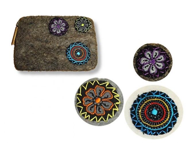 Hovedbilde Liten pung med mandala, ...