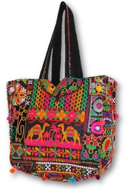 Hovedbilde Fargerik veske patchwork ...